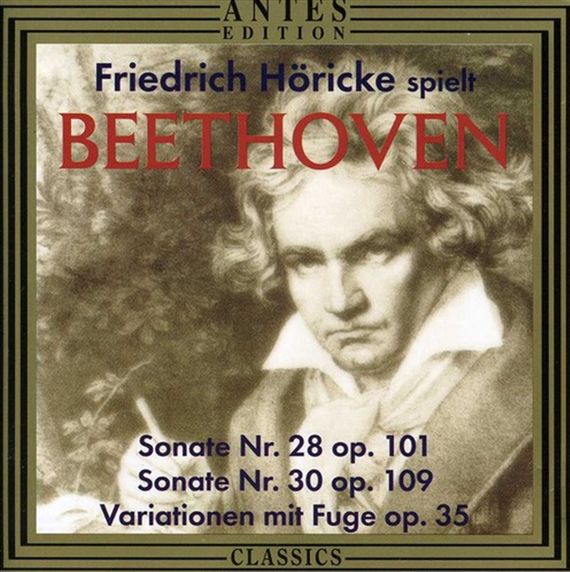 Friedrich Horicke Plays Pn Son Nos 28 & 30/Product Detail/Classical