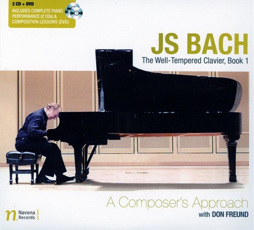 Well-Tempered Clavier Book 1: Composer's Approach/Product Detail/Classical