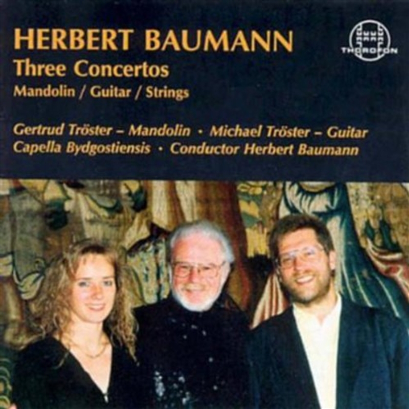 3 Concertos For Guitar Strings & Mandolin/Product Detail/Classical
