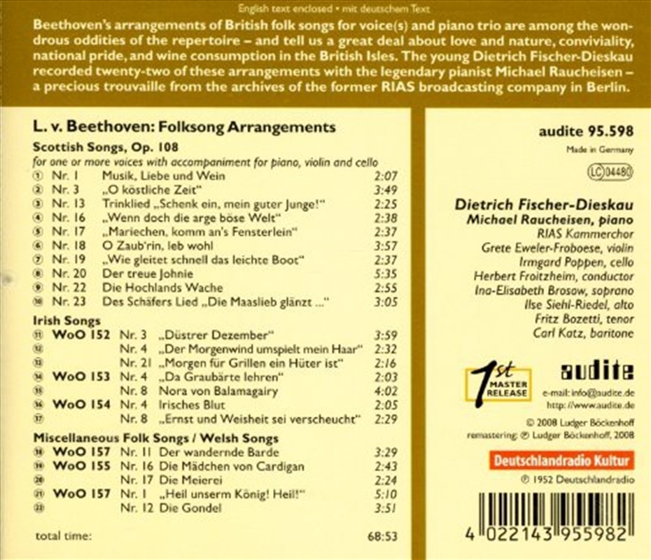 Edition Fischer-Dieskau 3/Product Detail/Classical