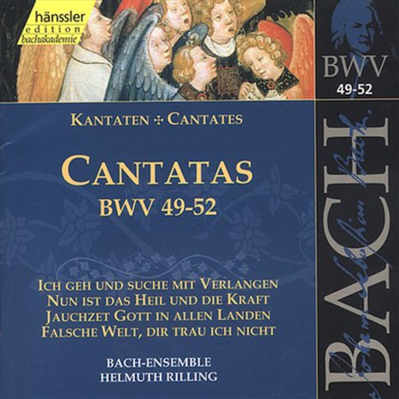 Sacred Cantatas Bwv 49-52/Product Detail/Classical