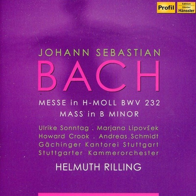 Messe In H-Moll Mass In B Minor/Product Detail/Classical