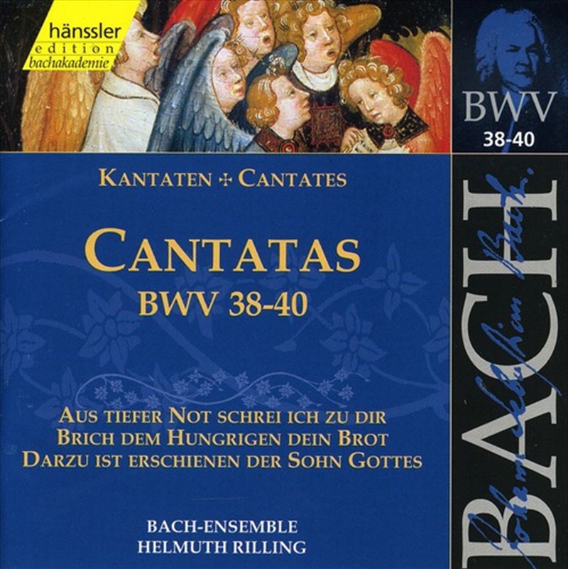 Sacred Cantatas Bwv 38 39 40/Product Detail/Classical