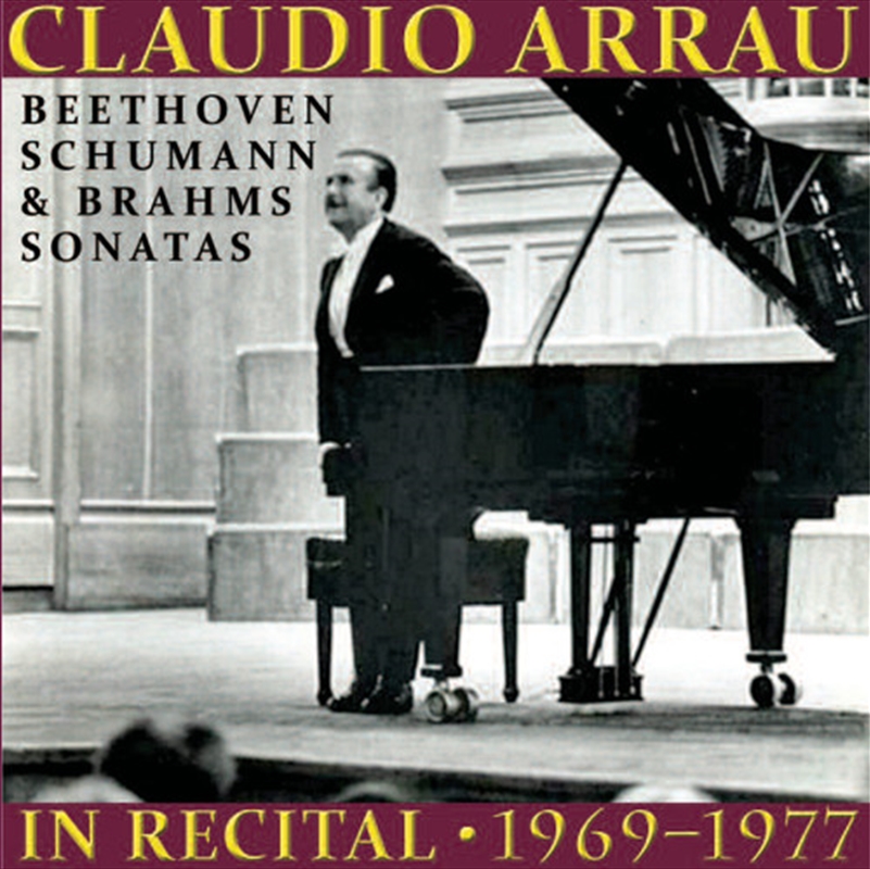 Claudio Arrau In Recital 1969-1977/Product Detail/Classical