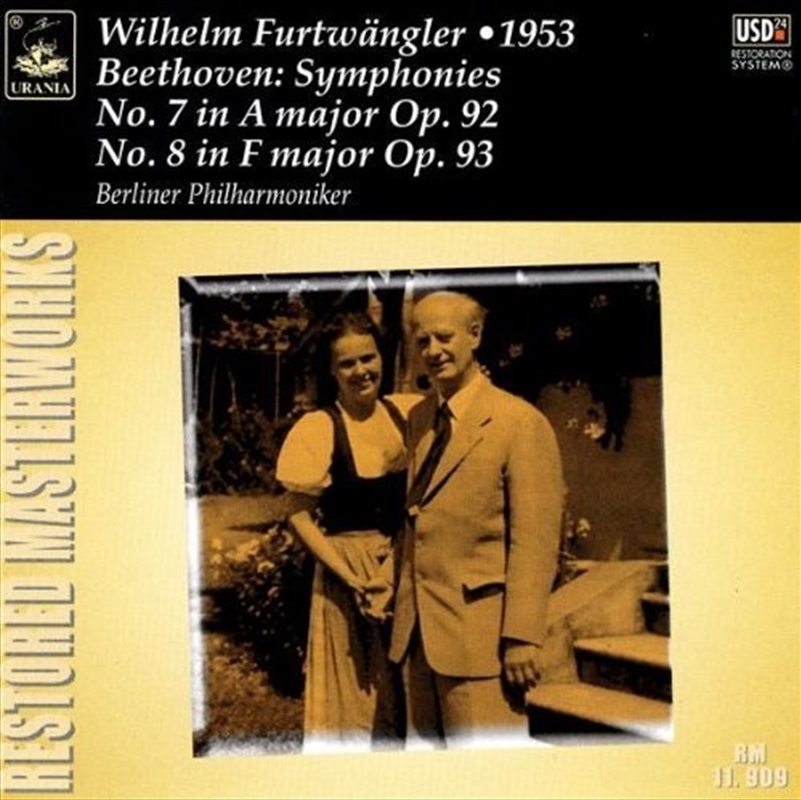 Symphonies 7-8/Product Detail/Classical