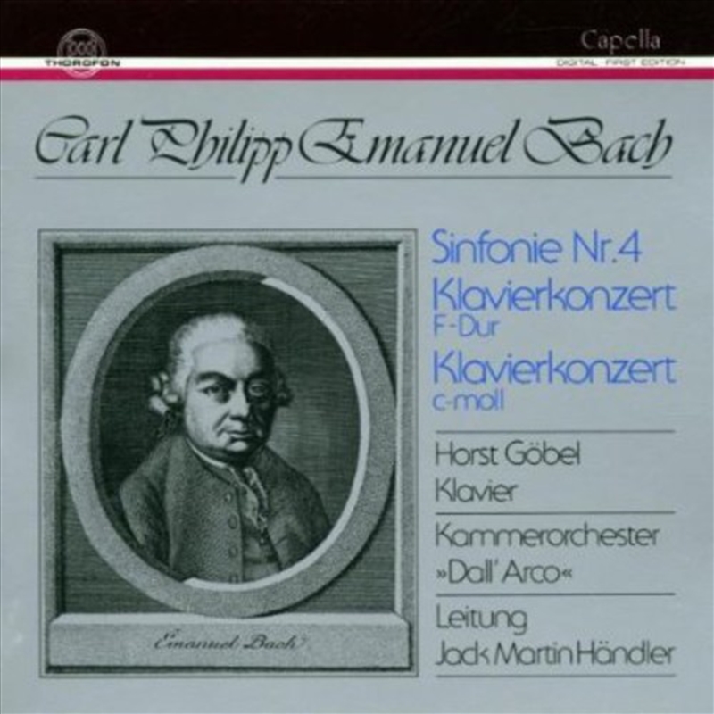 Sym No 4 / Harpsichord Ctos/Product Detail/Classical