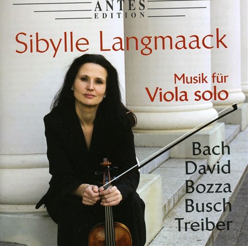 Musik For Viola Solo/Product Detail/Classical
