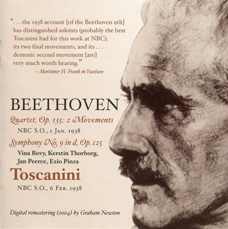 Toscanini Conducts Symphony 9/Product Detail/Classical