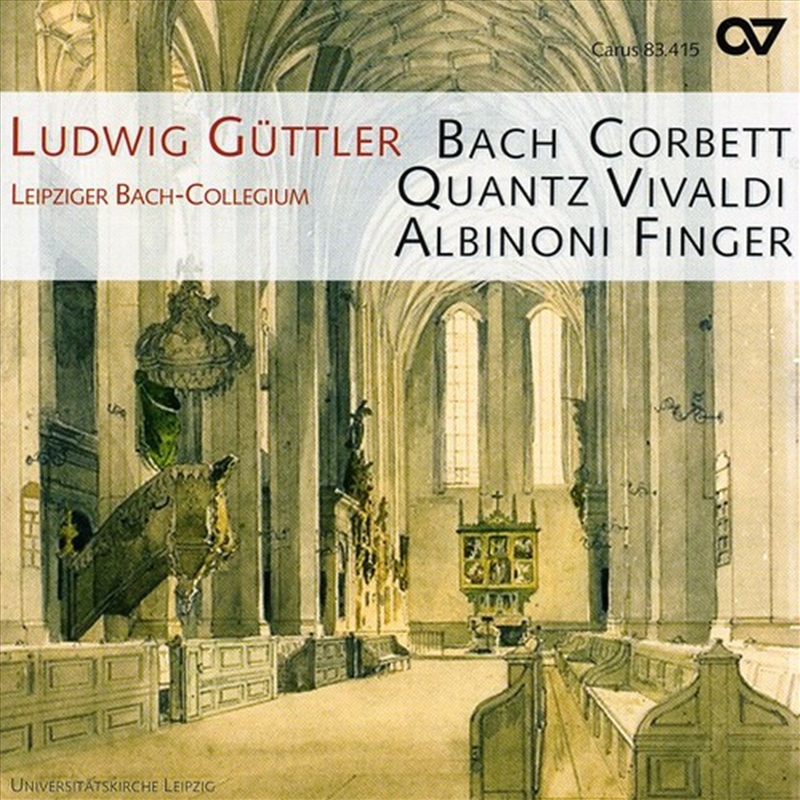 Ludwig Guttler Plays Bach Vivaldi Finger/Product Detail/Classical