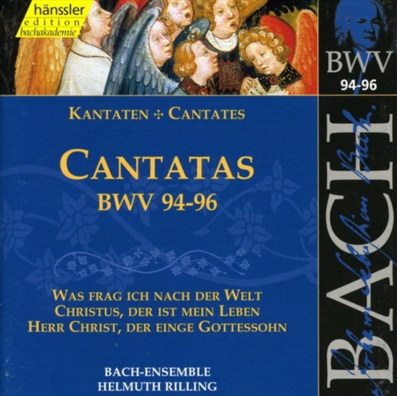 Sacred Cantatas Bwv 94-96/Product Detail/Classical