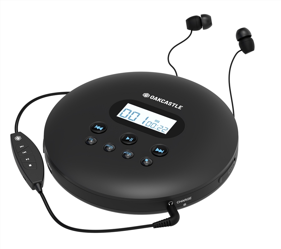 Majority Oakcastle CD100 Bluetooth Portable CD Player - Black/Product Detail/Media Players