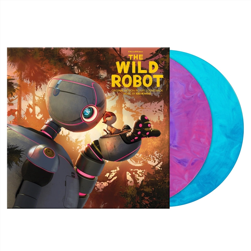 The Wild Robot - Purple & Blue Marble Coloured Vinyl/Product Detail/Soundtrack