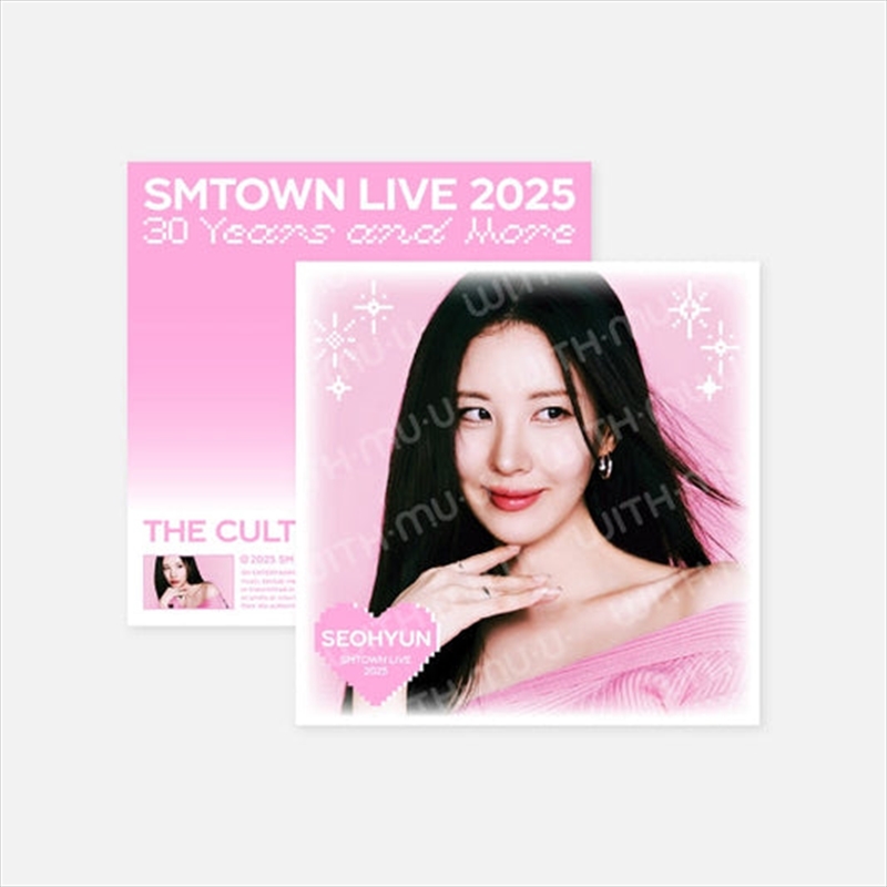 Girls' Generation - 30 Years And More Smtown Live 2025 2nd Official Md lp Poster Set Yuri/Product Detail/KPOP Merch