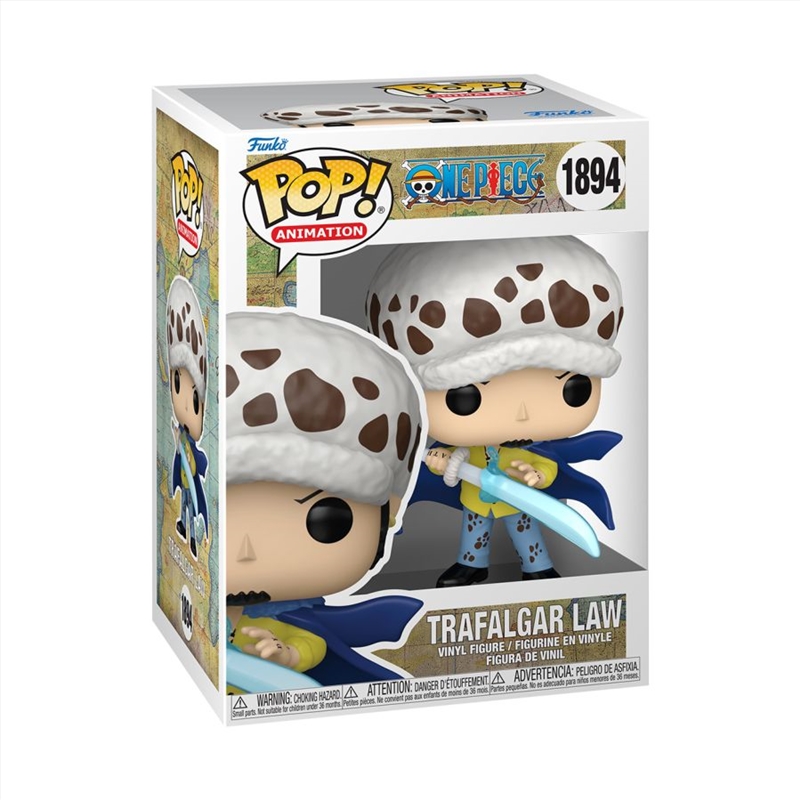 One Piece - Trafalgar Law with Blue Anesthesia Pop! Vinyl/Product Detail/TV