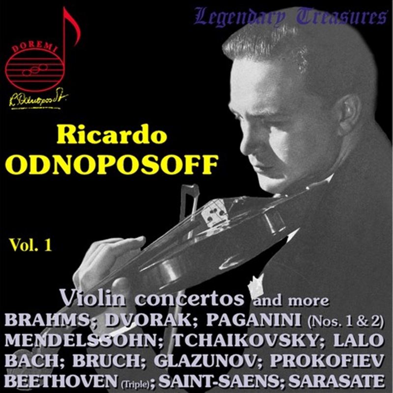Legendary Treasures: Ricardo Odnoposoff 1/Product Detail/Classical
