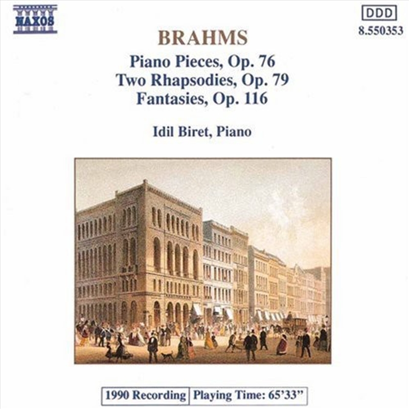Piano Pieces 76, 79 & 116/Product Detail/Classical