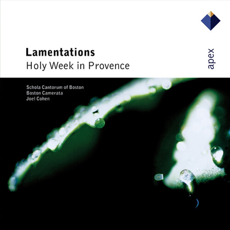 Lamentations: Holy Week In Provence/Product Detail/Classical