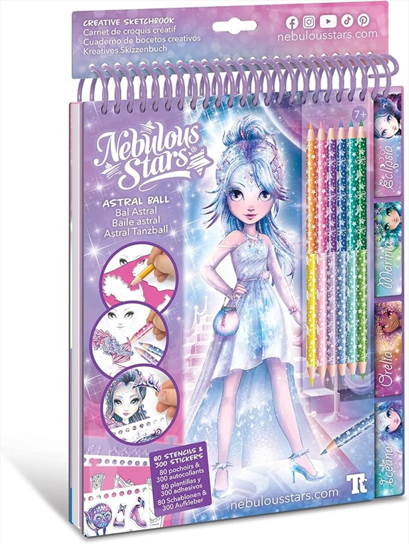 Fashion Sketchbook - Star Gala/Product Detail/Stationery