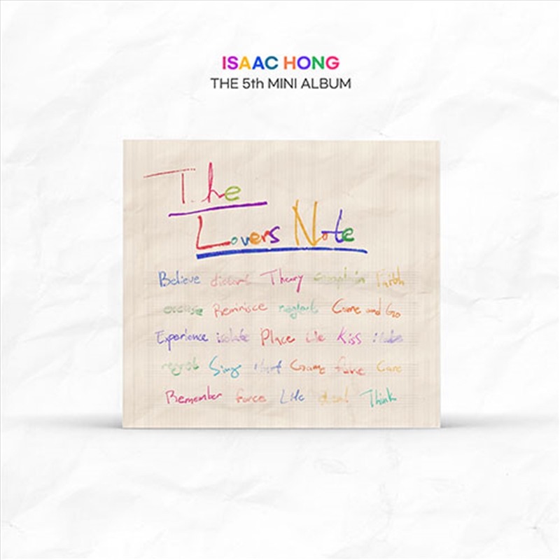 Hong Isaac - 5th Mini Album [The Lovers Note]/Product Detail/World