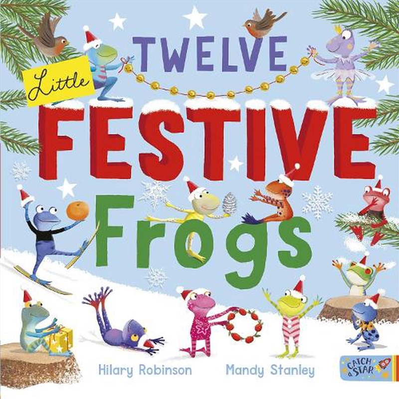 Twelve Little Festive Frogs/Product Detail/Children