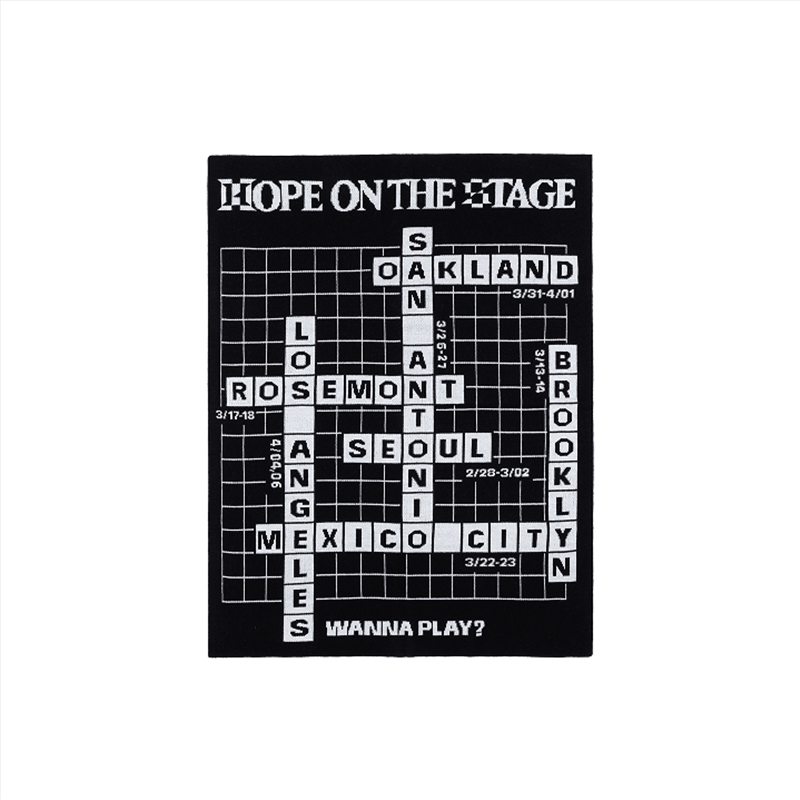 Bts J-Hope - Hope On The Stage Official Md Blanket/Product Detail/KPOP Merch