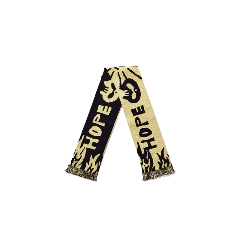 [2ND PRE-ORDER]  Bts J-Hope - Hope On The Stage Official Md Hope Slogan Muffler (Yellow)/Product Detail/KPOP Merch