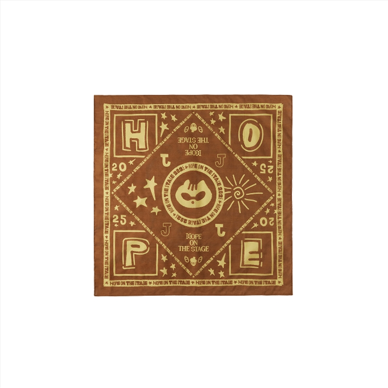 [2ND PRE-ORDER]  J-Hope - Hope On The Stage Official Md Bandana/Product Detail/KPOP Merch