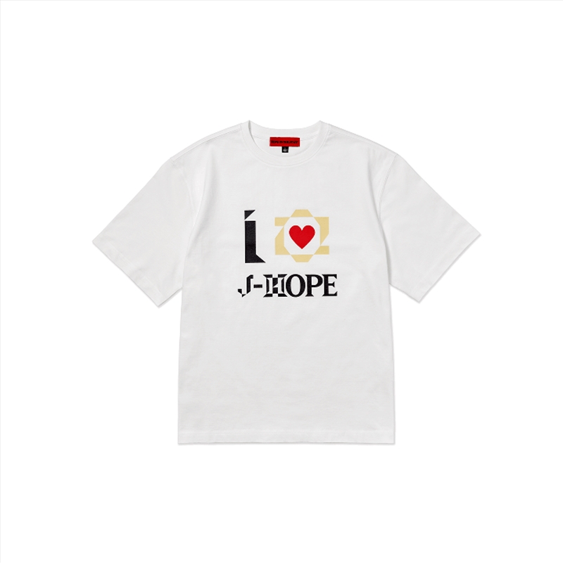 [2ND PRE-ORDER] Bts J-Hope - Hope On The Stage Official Md S/S T-Shirt (White) M/Product Detail/KPOP Merch