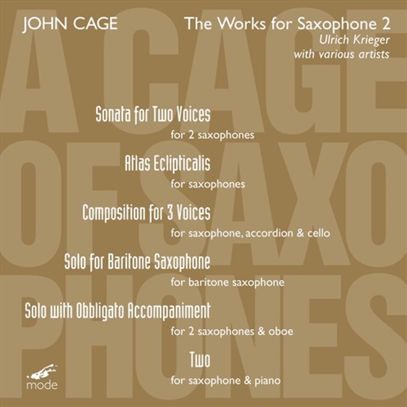 Works For Saxophone I/Product Detail/Classical
