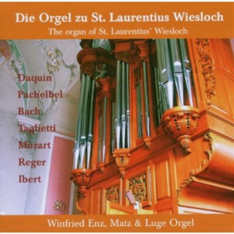 Organ Of st Laurentius Wiesloch/Product Detail/Classical