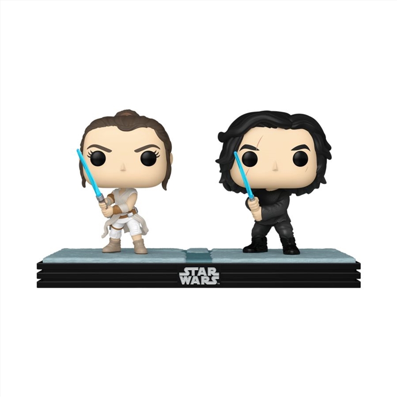 Star Wars - Rey & Kylo Ren Glow Pop! Moment [RS]/Product Detail/Pop Vinyl Moments