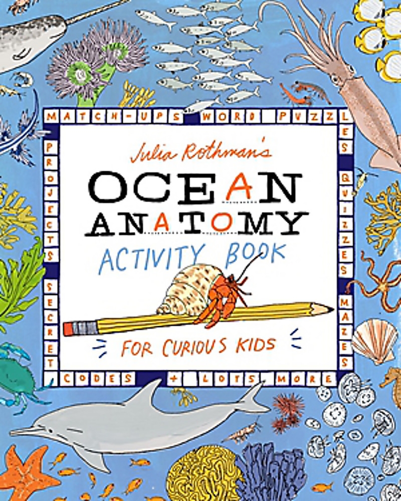 Julia Rothman's Ocean Anatomy Activity Book/Product Detail/Kids Activity Books
