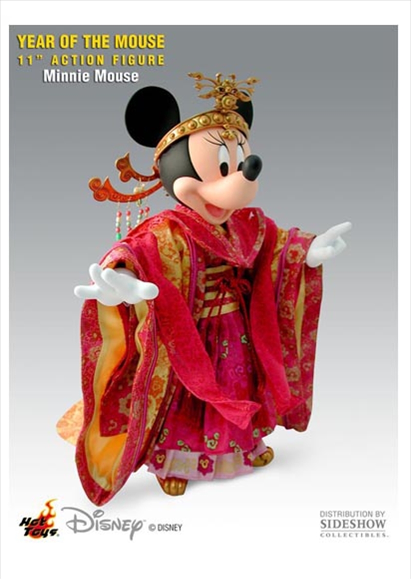 Minnie Mouse 11" Year Of The Mouse Vinyl Doll/Product Detail/Figurines