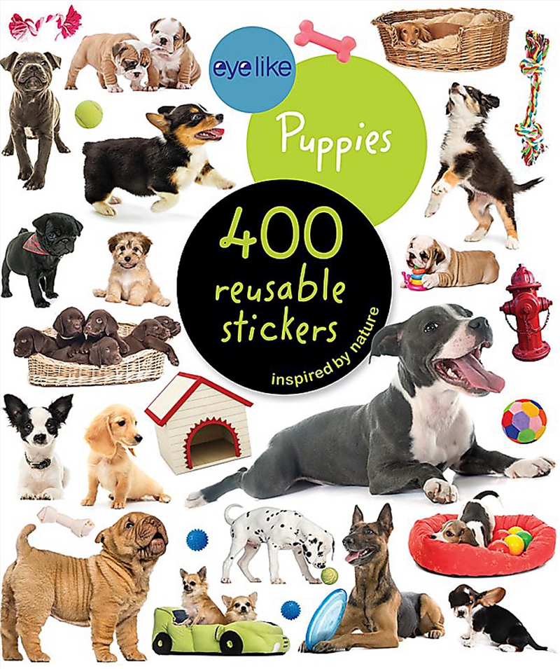 Eyelike Stickers: Puppies/Product Detail/Childrens