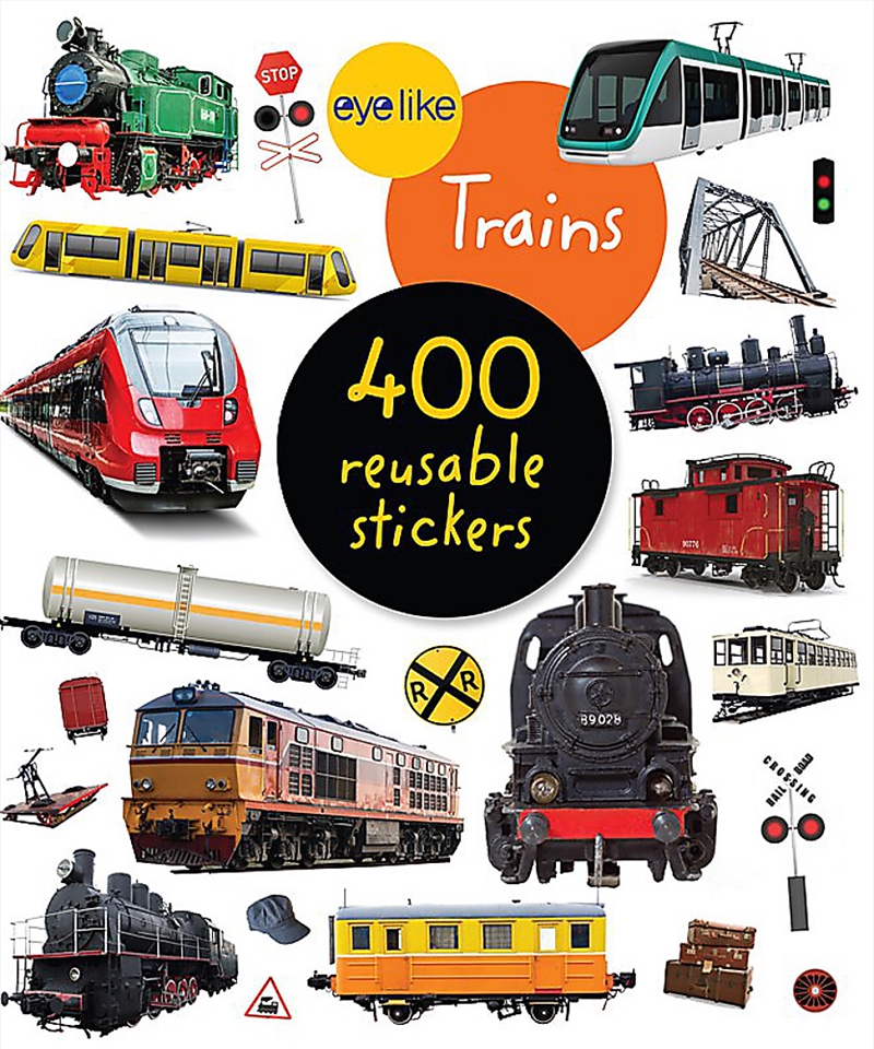 Eyelike Stickers: Trains/Product Detail/Childrens