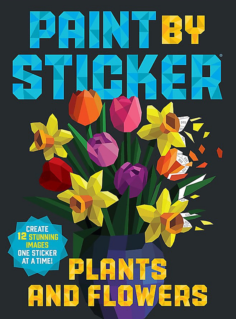Paint by Sticker: Plants and Flowers/Product Detail/Crafts & Handiwork