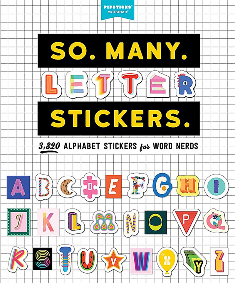 So. Many. Letter Stickers./Product Detail/Stationery