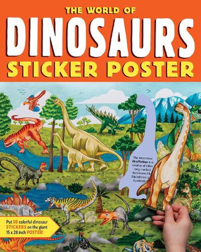The World of Dinosaurs Sticker Poster/Product Detail/Kids Activity Books