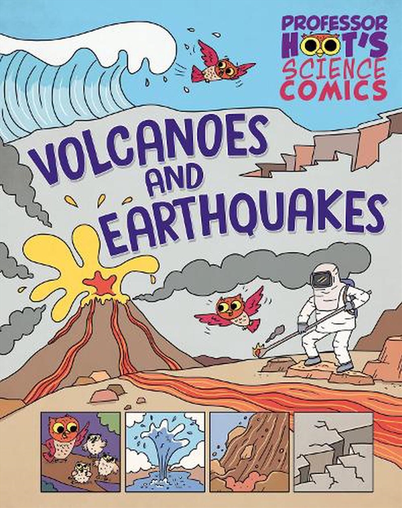 Professor Hoot's Science Comics: Volcanoes and Earthquakes/Product Detail/Childrens