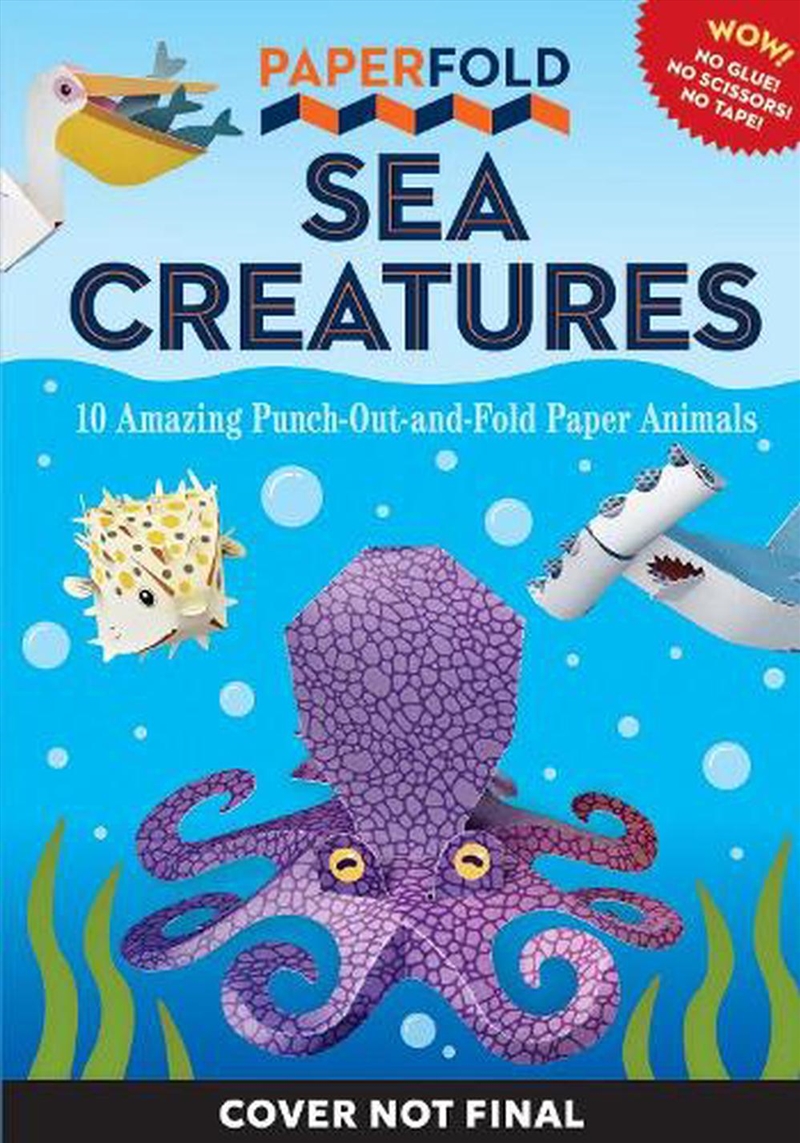 Paperfold Sea Creatures/Product Detail/Kids Activity Books