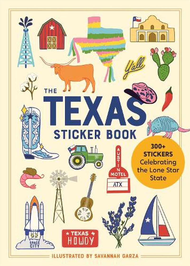 I Love Texas Sticker Book/Product Detail/Kids Activity Books