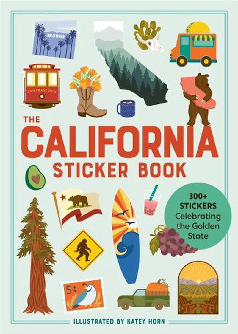 I Love California Sticker Book/Product Detail/Kids Activity Books