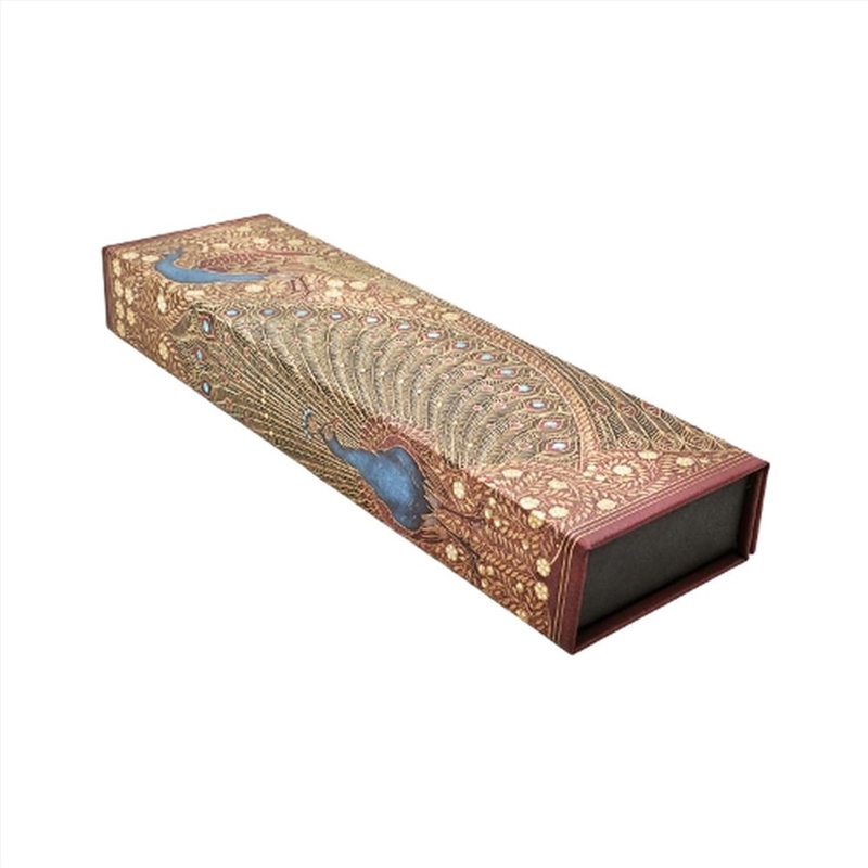 Hafiz s Peacocks (Sangorski & Sutcliffe) Pencil Case (Wrap Closure)/Product Detail/Stationery