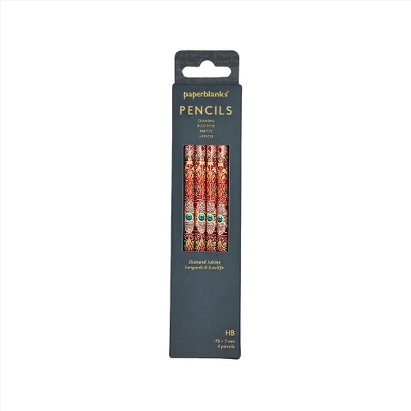 Diamond Jubilee (Sangorski & Sutcliffe) Pencil (4 Pack)/Product Detail/Stationery