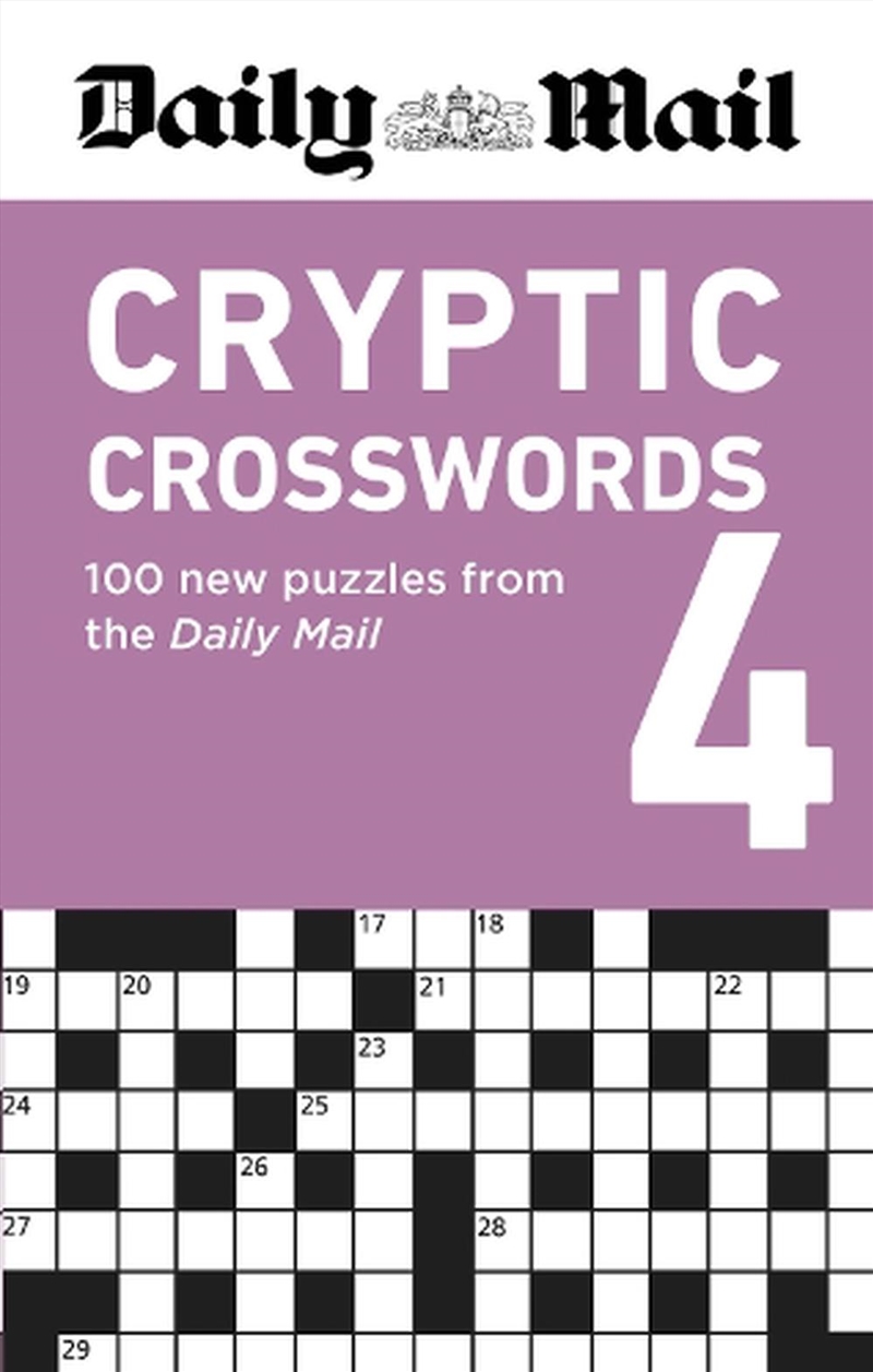 Daily Mail Cryptic Crosswords Volume 4/Product Detail/Adults Activity Books