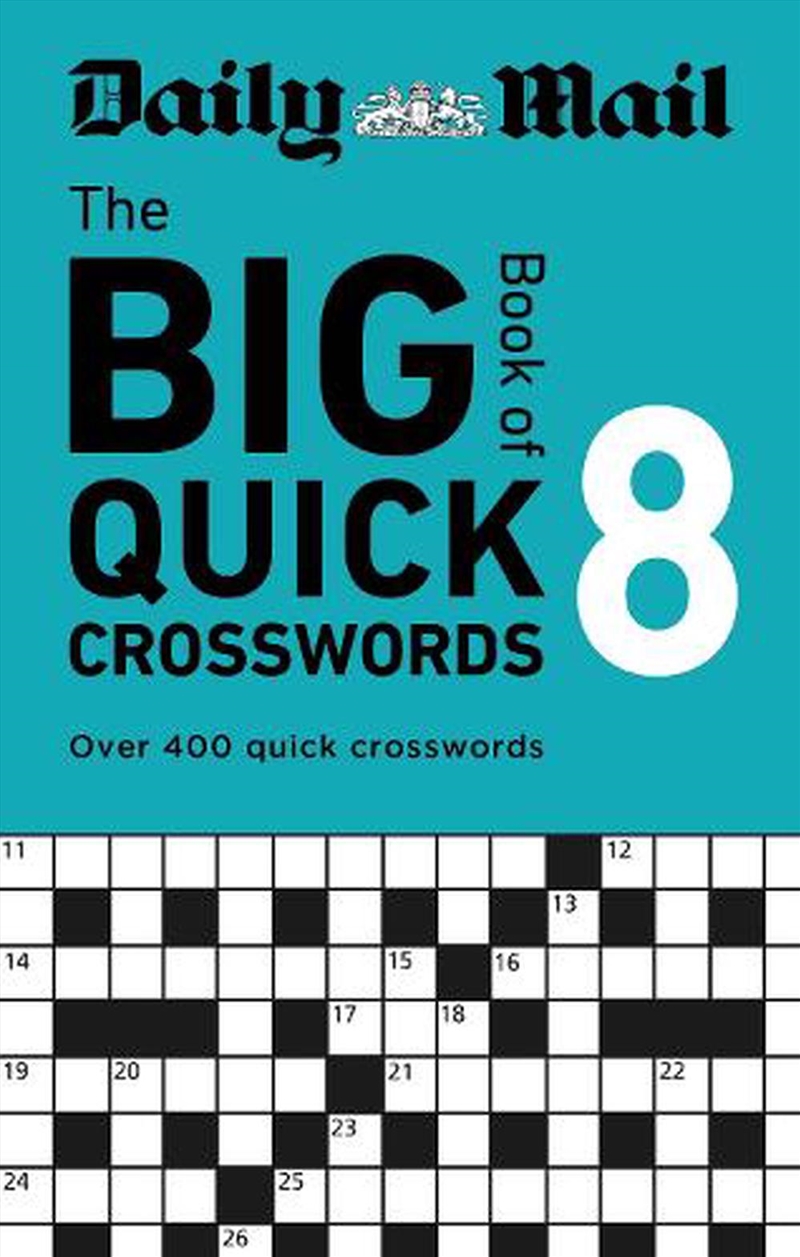 Daily Mail Big Book of Quick Crosswords Volume 8/Product Detail/Adults Activity Books