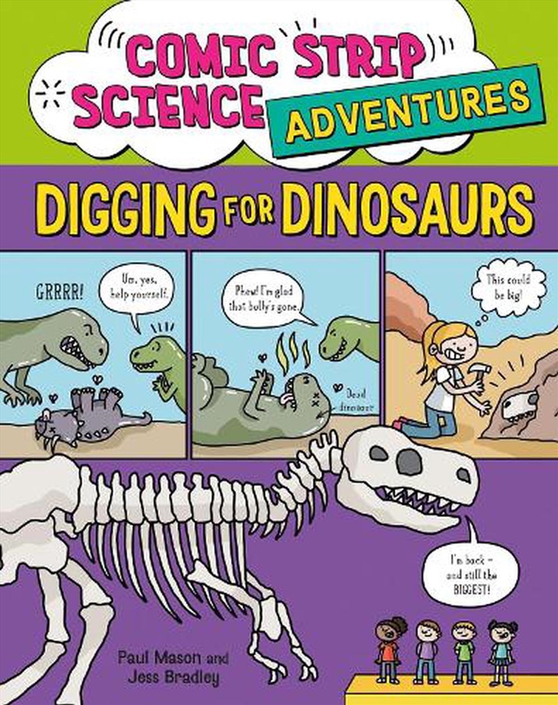 Comic Strip Science Adventures: Digging for Dinosaurs/Product Detail/Childrens