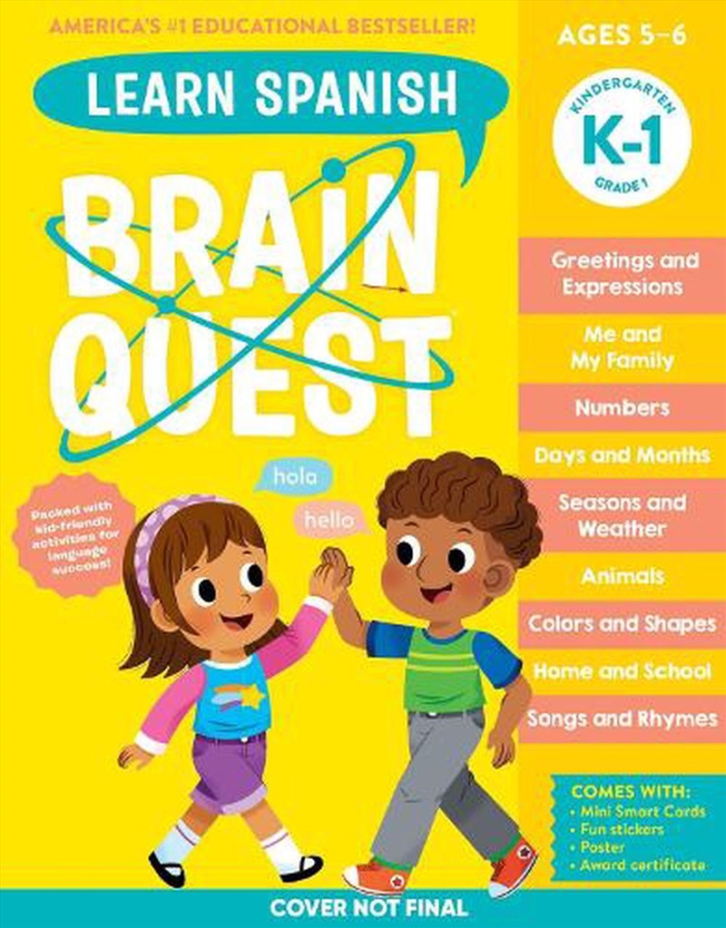 Brain Quest Workbook: Learn Spanish/Product Detail/Kids Activity Books