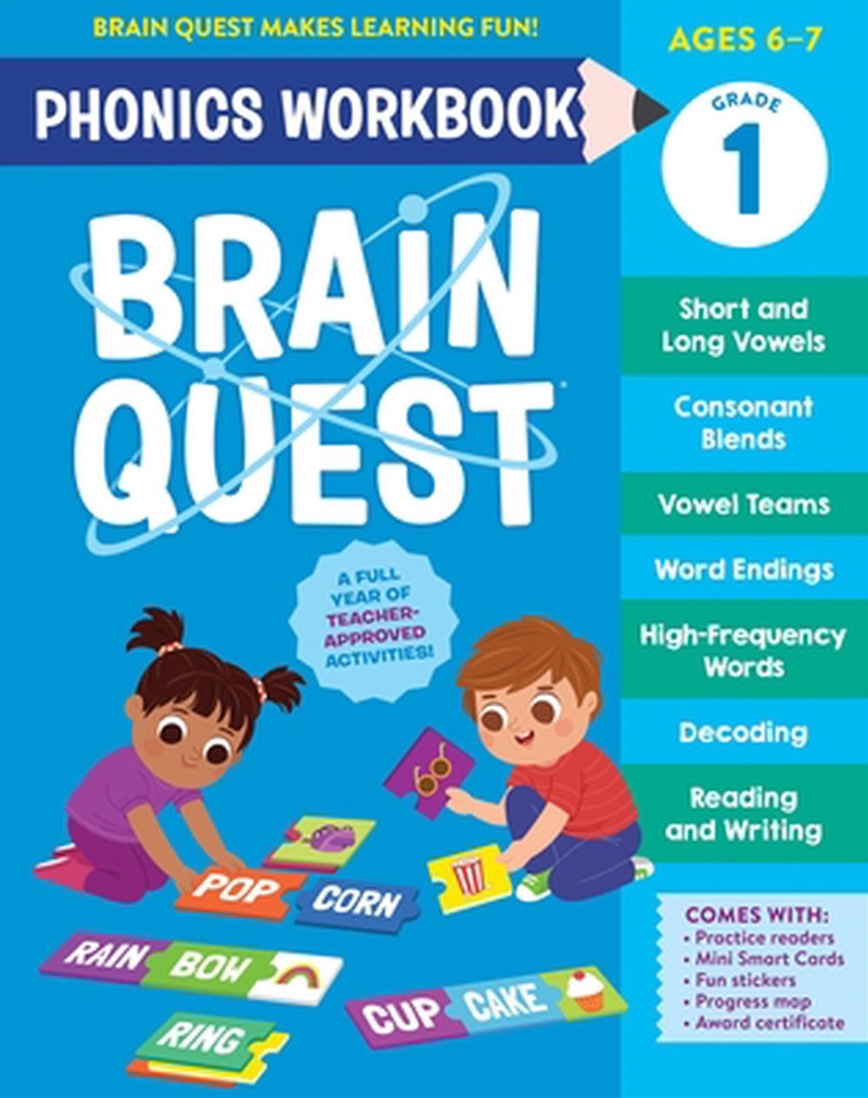 Brain Quest Phonics Workbook: Grade 1/Product Detail/Children