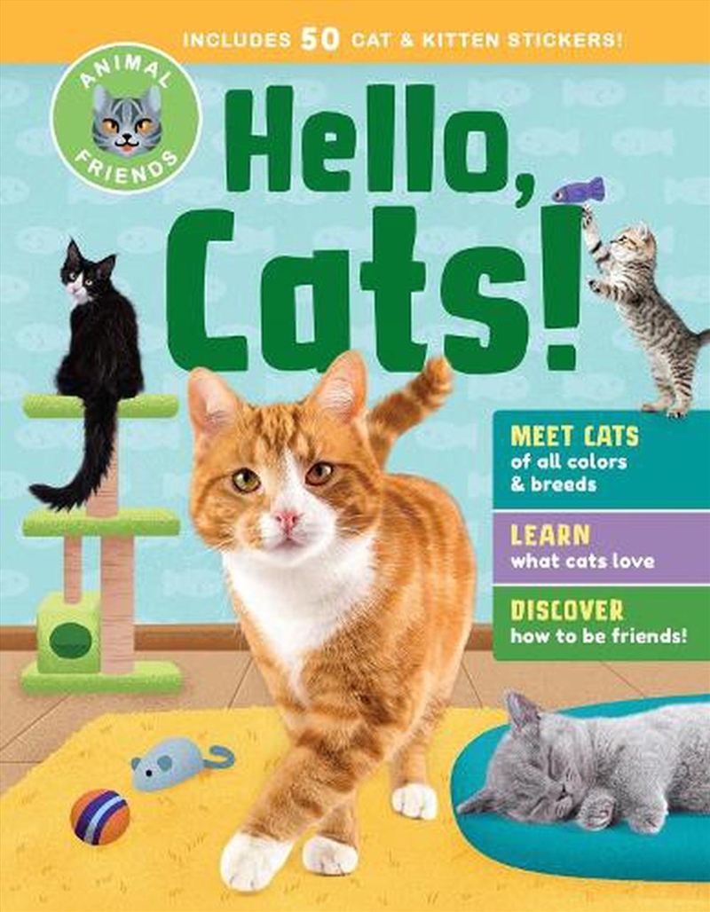 Animal Friends: Hello, Cats!/Product Detail/Stationery